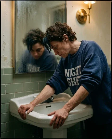 Mirror Selfie — Bathroom Introspection 6