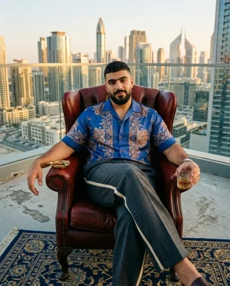Fashion Editorial — Rooftop Throne 1