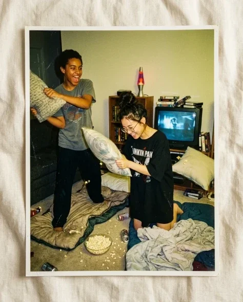 Nostalgic Flash — 2000s Sleepover / Movie Night 3