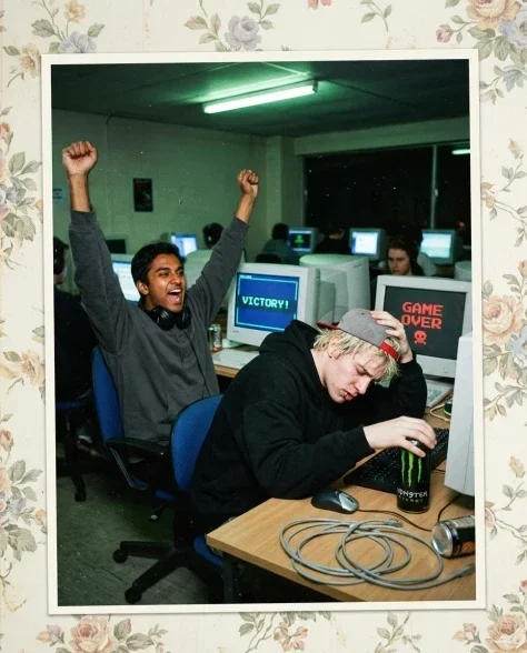 Nostalgic Flash — Late 90s Internet Café 2