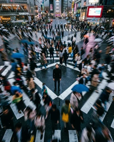 Frozen in Motion — Tokyo Crossing 4