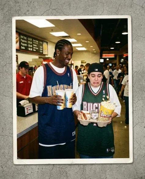 Courtside — NBA Game, 2003 4