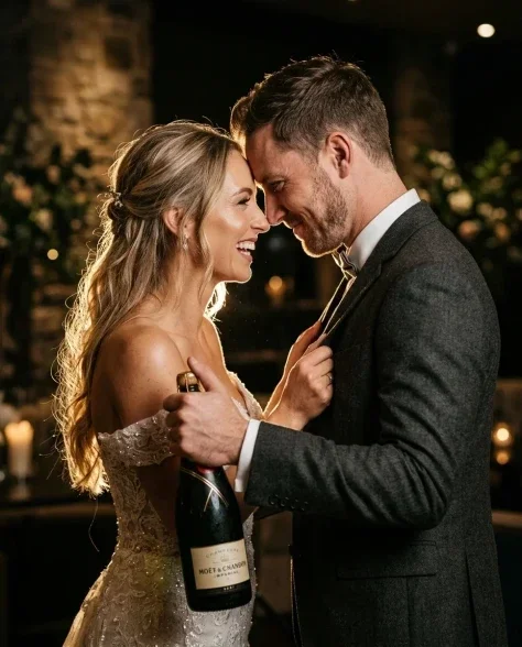 Luxury Champagne Celebration Wedding Campaign 3