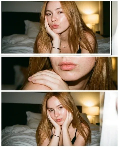 Three-Frame Vertical Flash Photography Collage 1