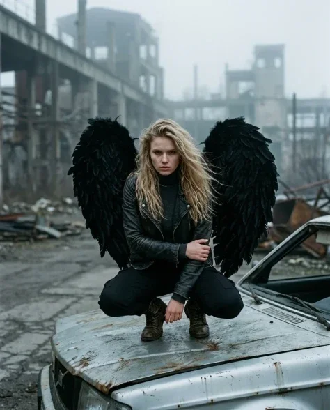 Angel Wings Editorial Fashion Series — Four Settings 4
