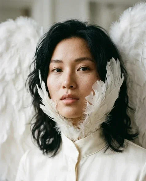 Angel Wings Editorial Fashion Series — Four Settings 5