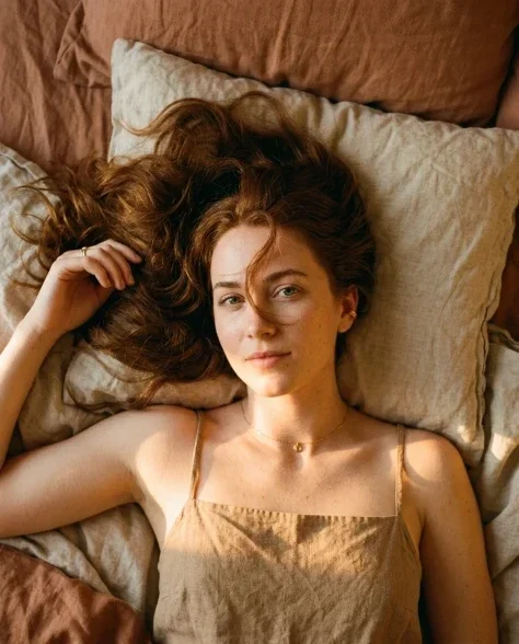 Intimate Bedroom Triptych — Golden Hour Editorial 1
