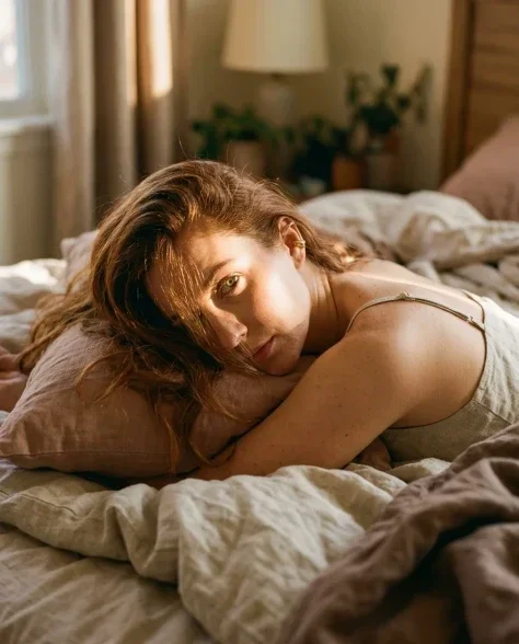 Intimate Bedroom Triptych — Golden Hour Editorial 3
