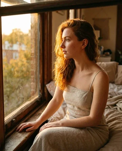 Intimate Bedroom Triptych — Golden Hour Editorial 5