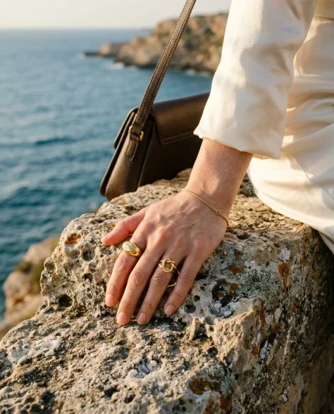 Quiet Luxury Mediterranean Cliffside Portrait 6