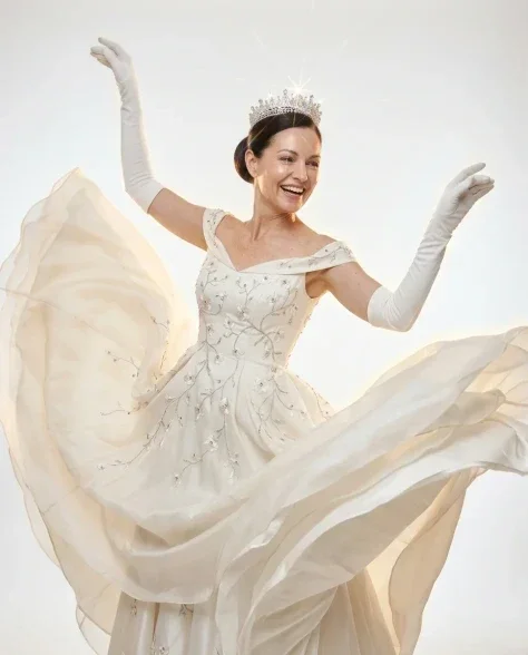 White Ballroom Dance Editorial 2x2 Grid 1