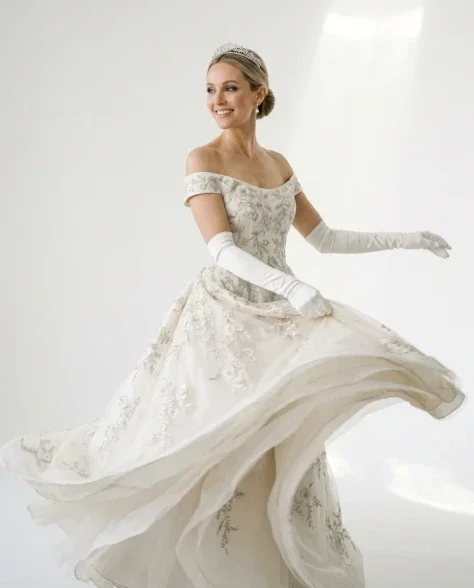 White Ballroom Dance Editorial 2x2 Grid 4
