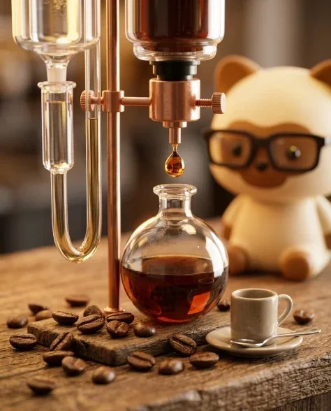 Miniature Vintage Café Diorama with Chibi Figure 3
