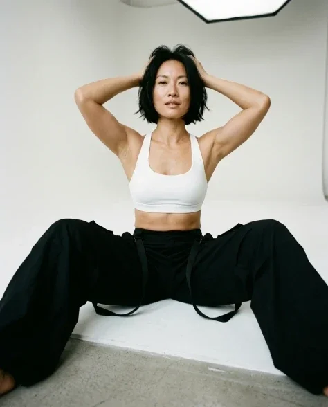 3x3 Minimalist Dance Editorial Grid 1