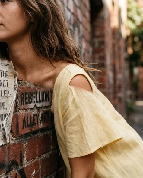 Urban Street Portrait with Stencil Graffiti Backdrop 6