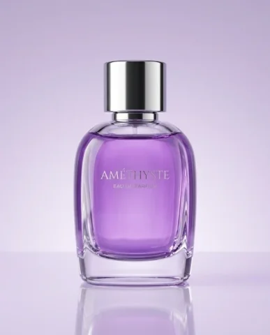Premium Perfume Bottle Commercial Product Photography 7 — Nano Banana AI Prompt: Ultra-realistic commercial product photograph with architectural framing. The lu...