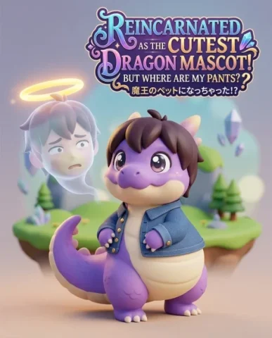 Fantasy Creature Transformation Chibi Mascot 1 — Nano Banana AI Prompt: The expression on the spirit face is slightly bewildered and comically confused...