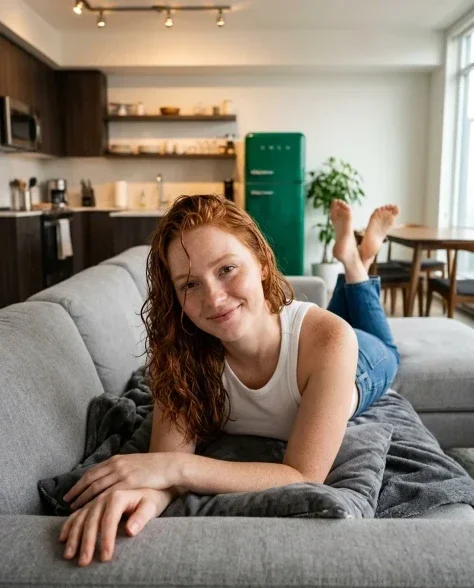 Modern Apartment Lifestyle Portrait Triptych 1