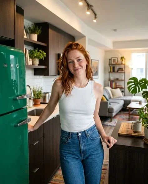 Modern Apartment Lifestyle Portrait Triptych 2