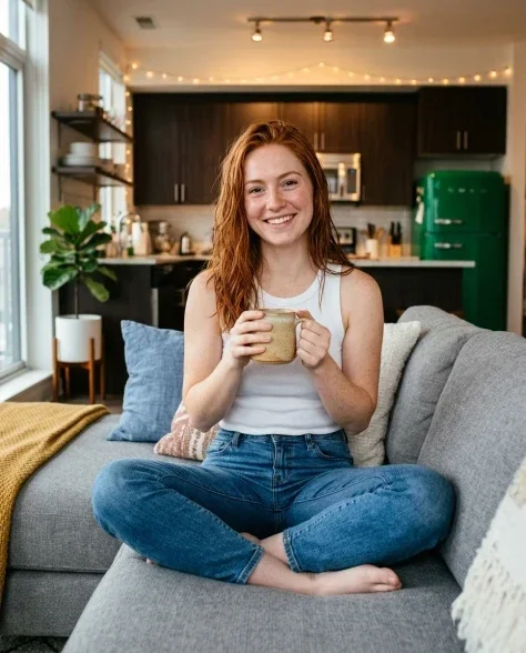 Modern Apartment Lifestyle Portrait Triptych 5