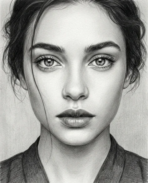 Ultra-Realistic Graphite Pencil Portrait Drawing 2