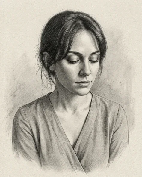 Ultra-Realistic Graphite Pencil Portrait Drawing 5