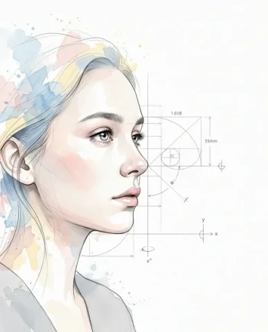Illustrative Realism Portrait with Watercolor and Ink 2 — Nano Banana AI Prompt: High-resolution vertical portrait at 4K quality. --ar 4:5 A blend of high-end il...