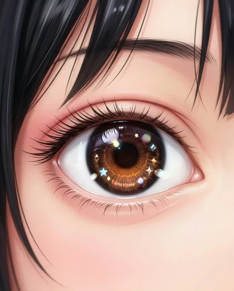 Anime Idol Selfie with Social Media UI Overlay 6