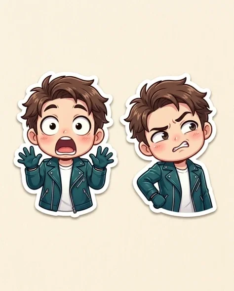 Ultra-Realistic 3D Chibi Sticker Set 3