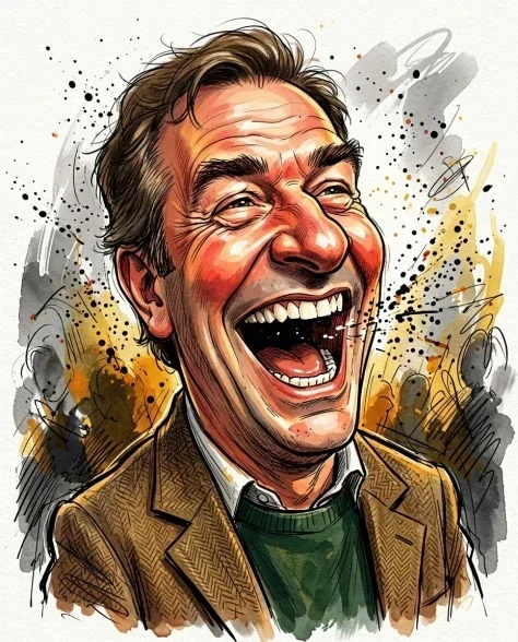 Masterpiece Editorial Caricature Illustration 6