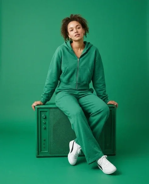 Split-Screen Color-Blocked Fashion Editorial 3