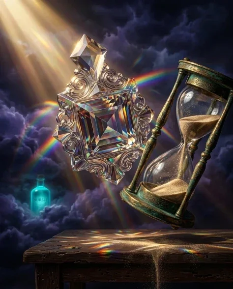Surreal Baroque Luxury Perfume Advertisement 6