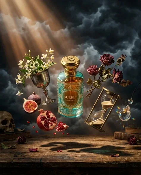 Surreal Baroque Luxury Perfume Advertisement 7