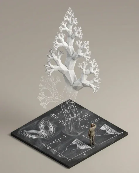 Scientific Theory as 3D Isometric Sculpture 2