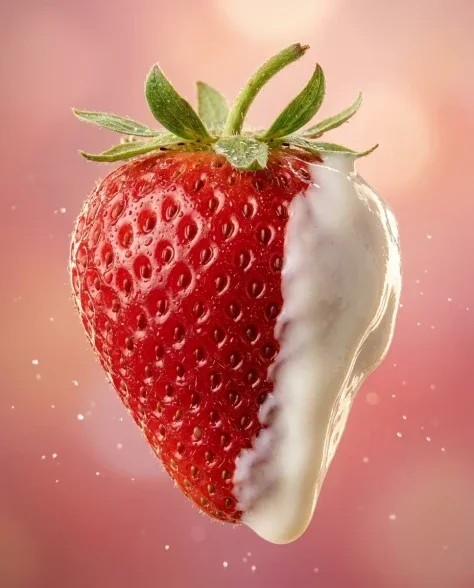 Ultra-Realistic Yogurt Product Photography with Splash 6