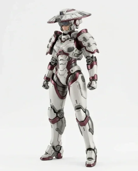 Full Armor Mecha Girl Collectible Model Kit Concept 1