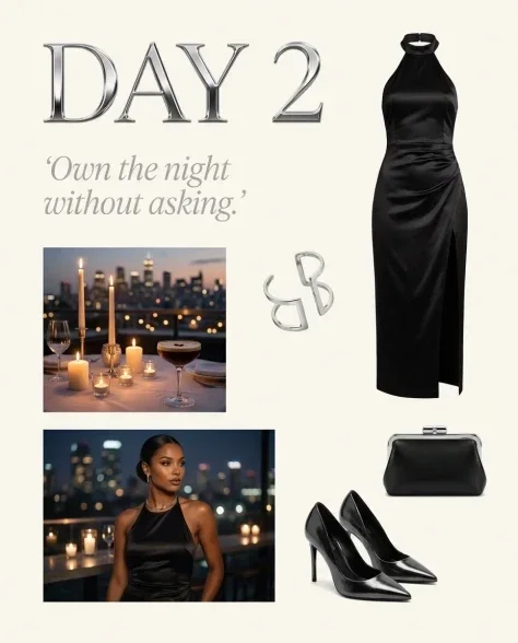 Luxury Night Fashion Moodboard — Day 2 1