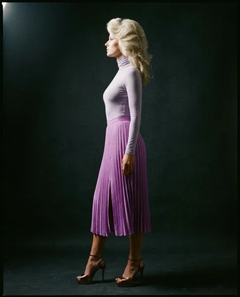 1970s High-Glamour Fashion Portrait 4