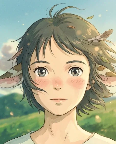Studio Ghibli Portrait Transformation 2