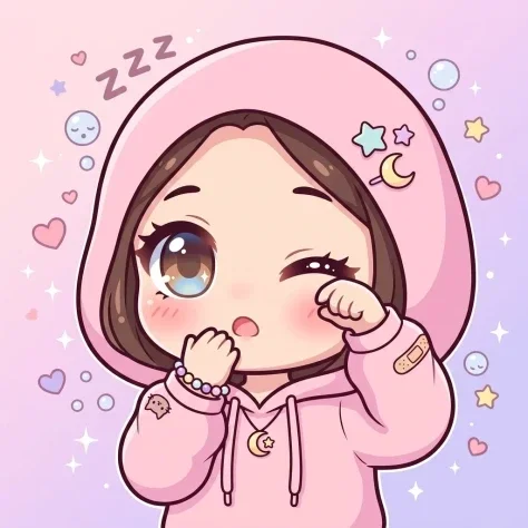 Adorable Chibi Avatar Transformation 7 — Nano Banana AI Prompt: The same chibi avatar making a cheerful peace sign near her cheek","galleryPromp...