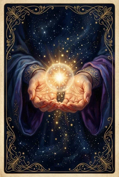 Mystical Tarot Card Portrait 3