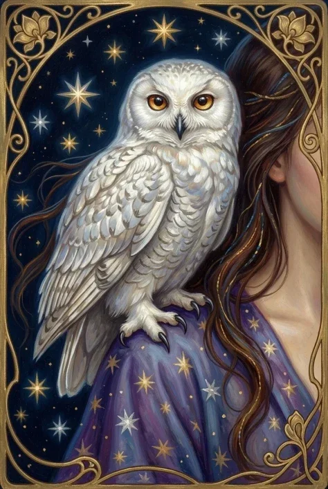 Mystical Tarot Card Portrait 4