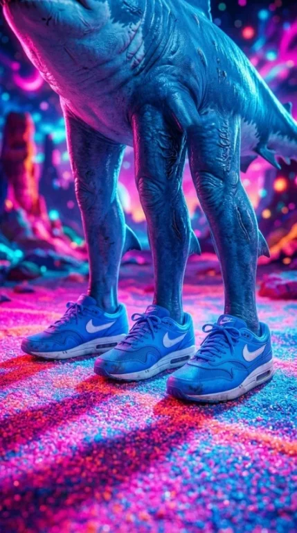 Italian Brainrot Tralalero Tralala Shark Nike 4