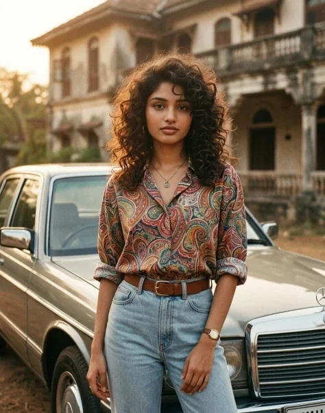 Create an Authentic 1980s Bollywood Retro Portrait Using AI Image Generation