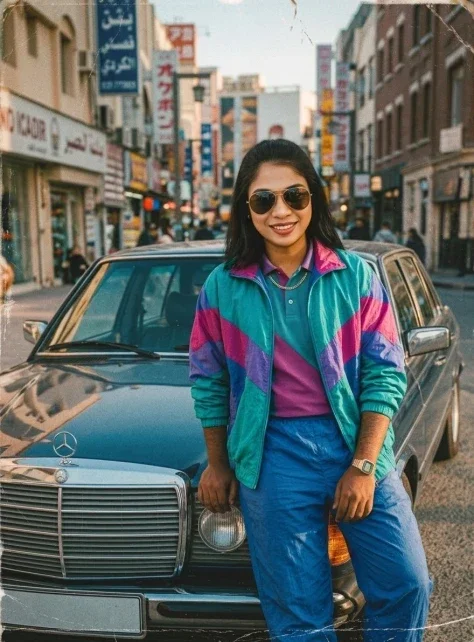 80's portrait. For women