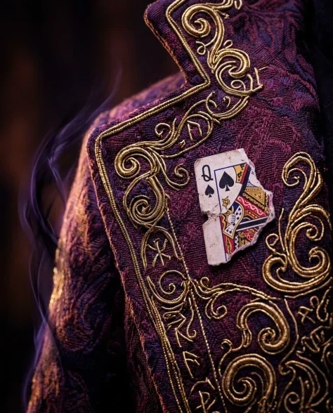 Sorcerer Bursting Through Playing Card — Movie Poster 5