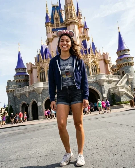 Theme Park Day — 3x3 Candid Smartphone Grid 2