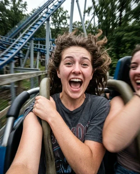 Theme Park Day — 3x3 Candid Smartphone Grid 5