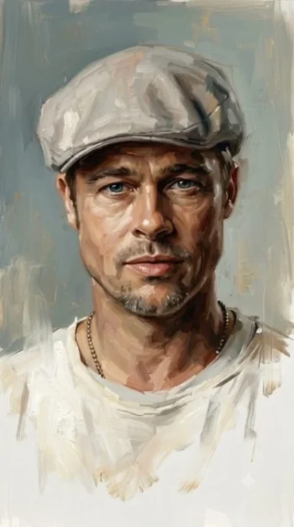 Sophisticated Oil Portrait Painting