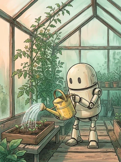 The Greenhouse Gardening Robot